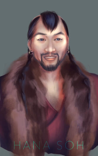 Esen Temur fanart She Who Became The Sun by Shelley Parker-Chan